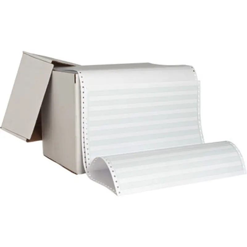 Sparco 02182 Continous-form 1/2&quot Green Bar Computer Paper