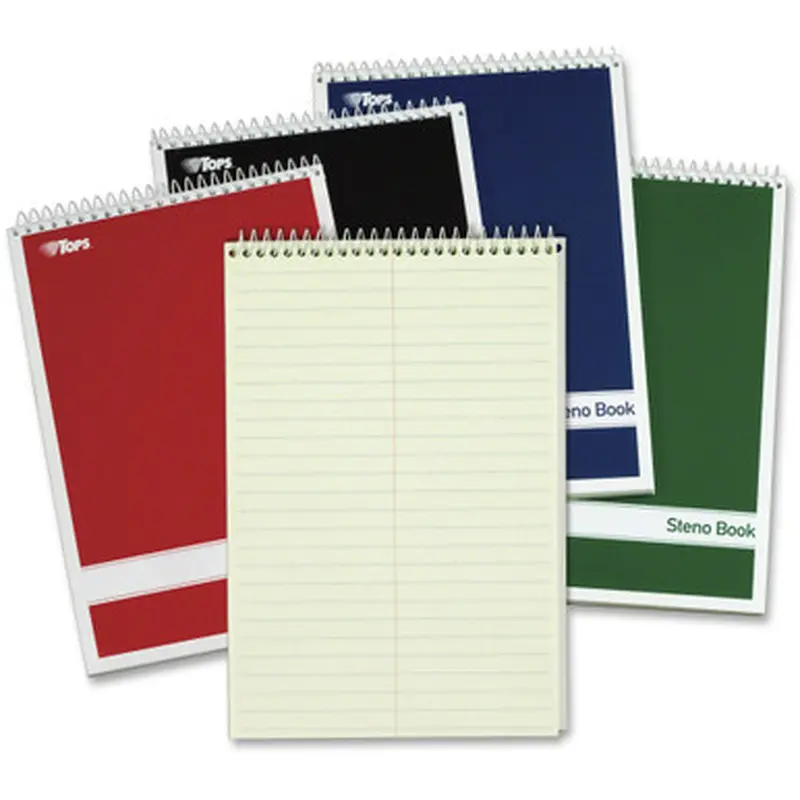 TOPS 80221 Gregg-ruled Steno Book