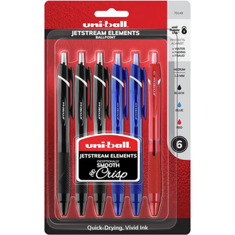 uni-ball 70149 Jetstream Elements RT Ballpoint Pens
