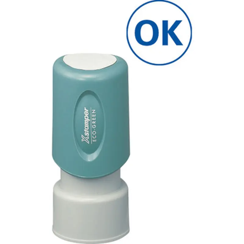 Xstamper 11357 Pre-Inked OK Stamp