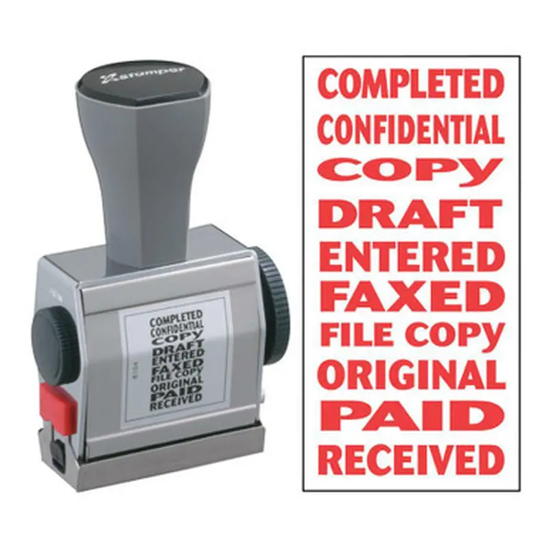 Xstamper 81041 10-In-1 Phrase Stamp