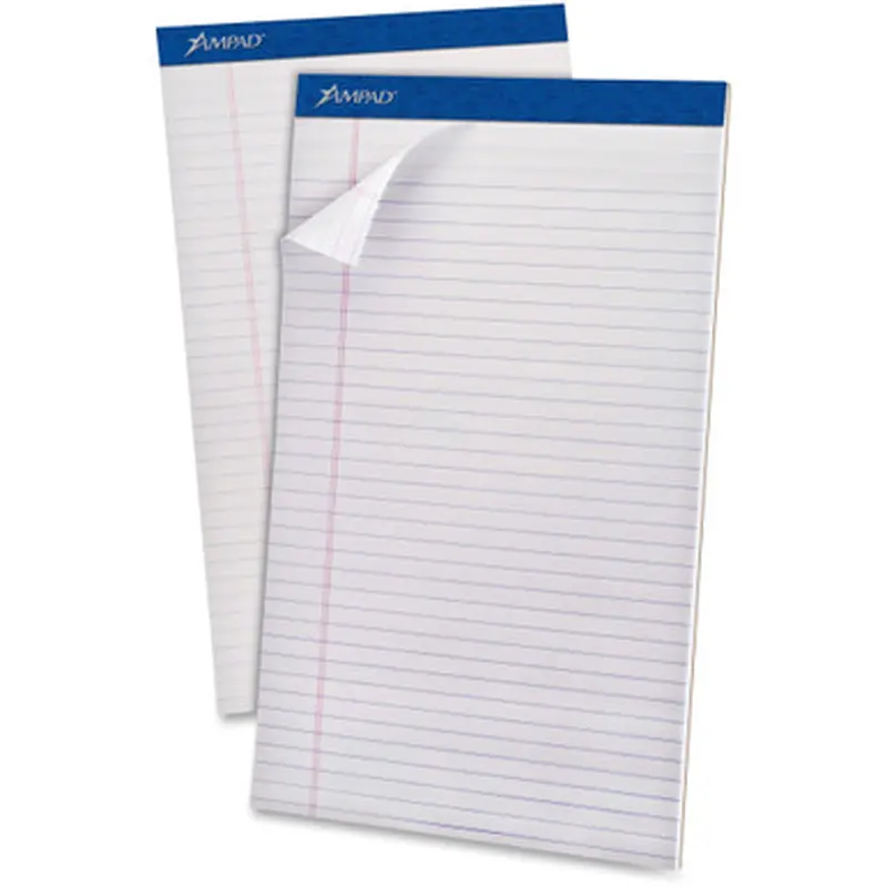 Ampad 20330 Perforated Ruled Pads - Legal