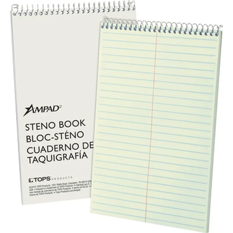 Ampad 25274 Kraft Cover Steno Book
