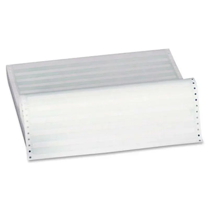 Sparco 62241 Continous-form 1/2&quot Green Bar Computer Paper