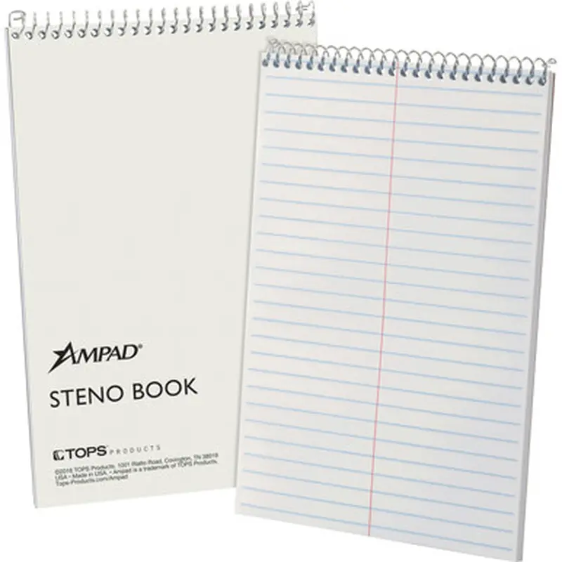 Ampad 25472 Kraft Cover Steno Book