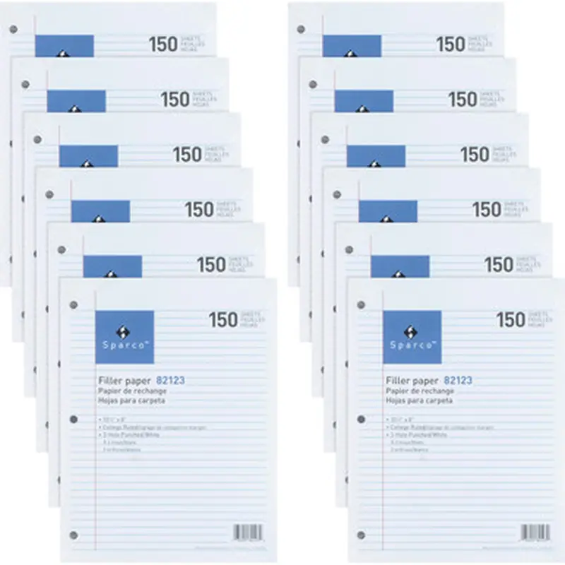 Sparco 82123BD 3HP Notebook Filler Paper