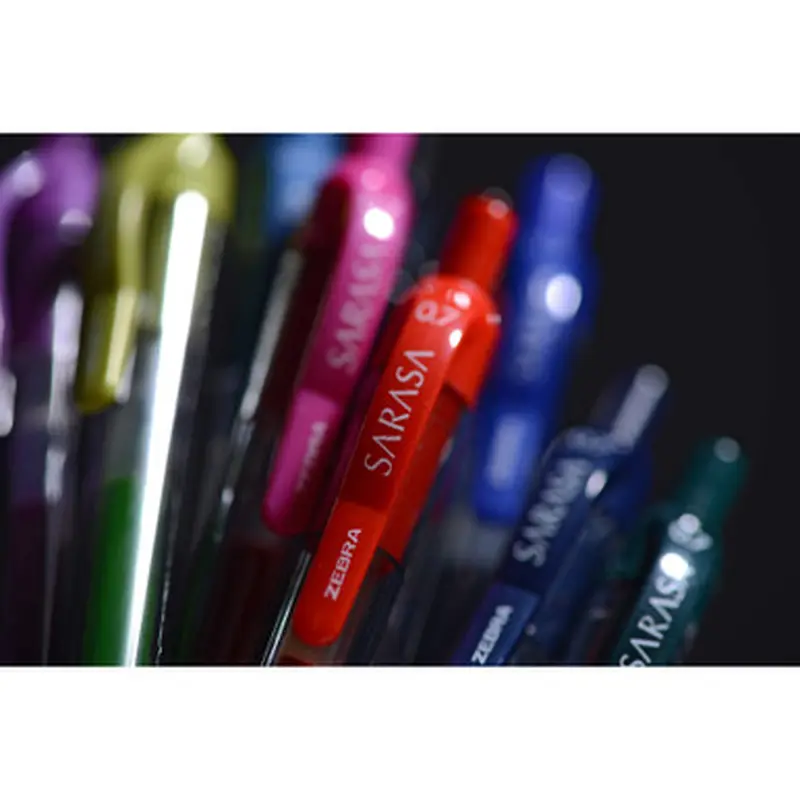 Zebra Sarasa dry X20 46710, 0.5mm Fine, Black Gel Ink Retractable Pen