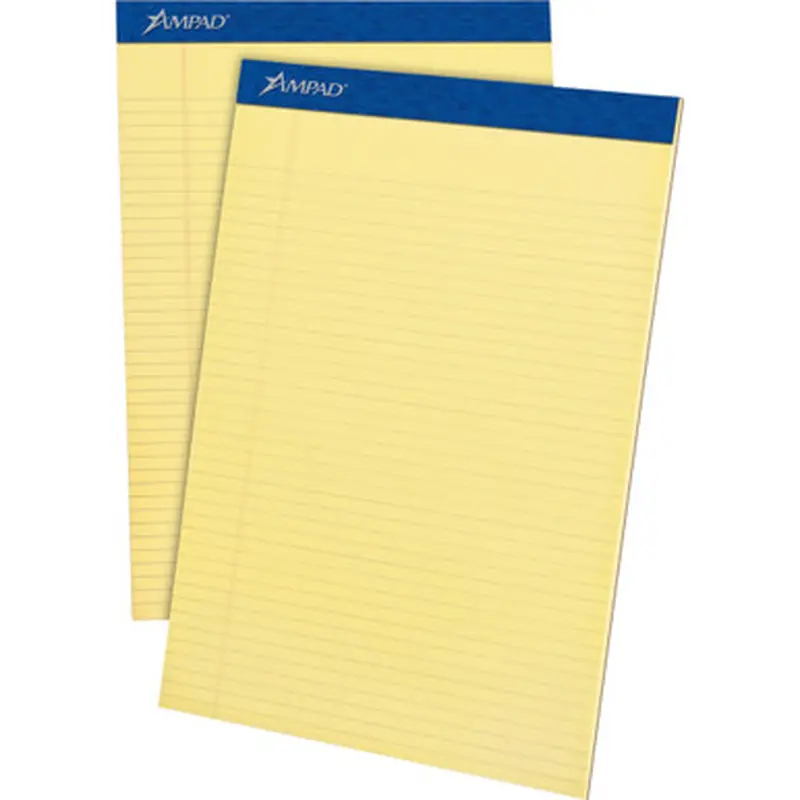 Ampad 20222 Perforated Ruled Pads - Letter