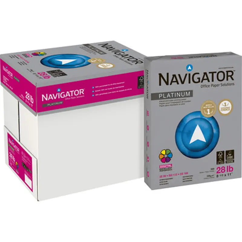 Navigator NPL1128 Platinum Superior Productivity Multipurpose Paper - Silky Touch