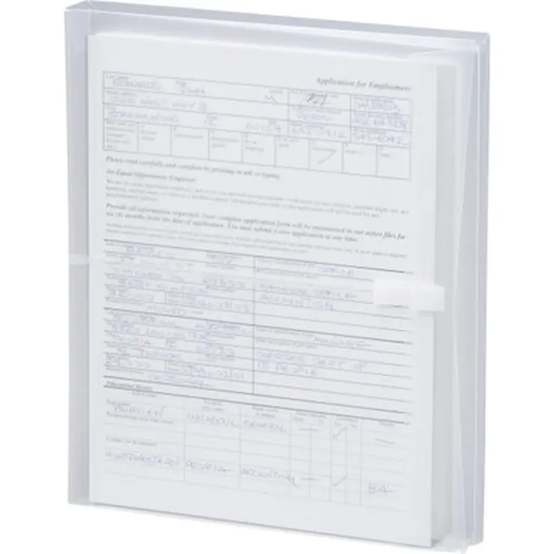 Smead 89661 Hook and Loop Closure Side Poly Envelopes