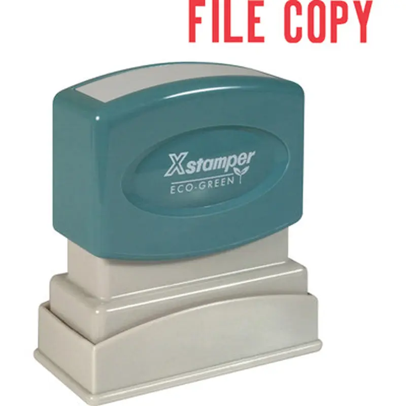 Xstamper 1071 FILE COPY Title Stamp