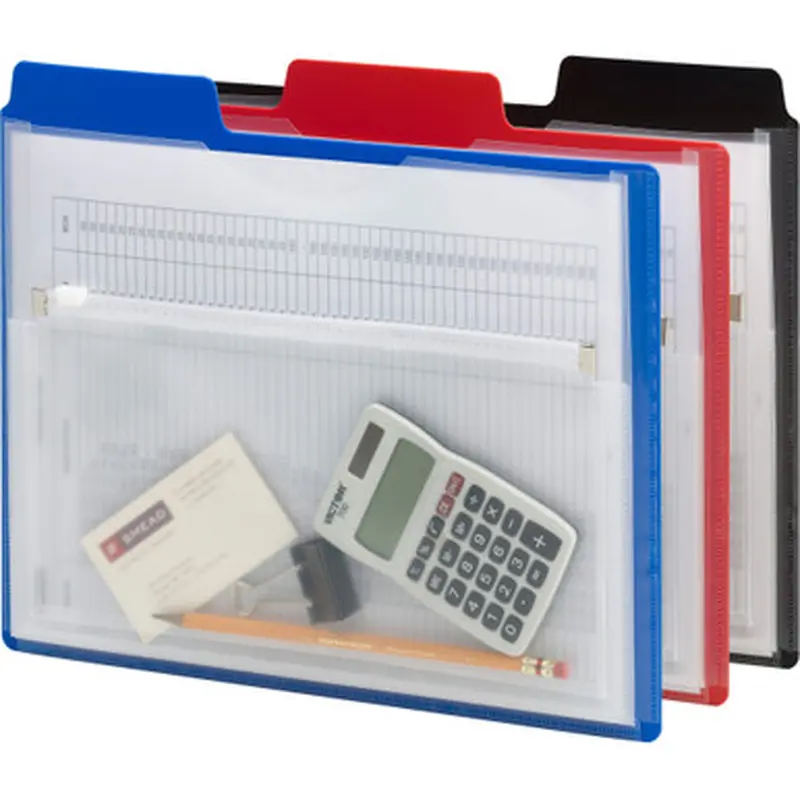 Smead 89614 Project Organizers with Zip Pouch