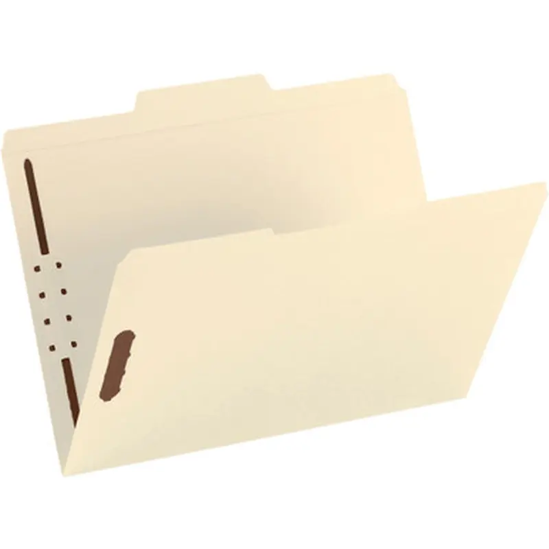 Smead 14537 Fastener File Folders with Reinforced Tabs