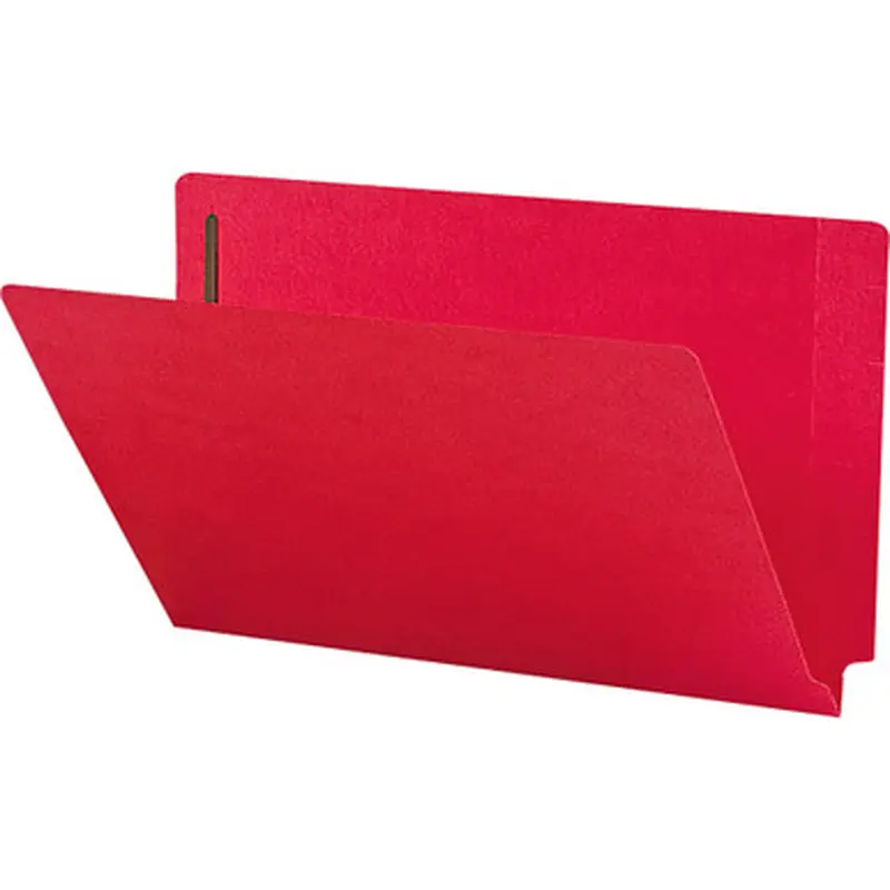 Smead 28740 Fastener File Folders with Shelf-Master Reinforced Tab