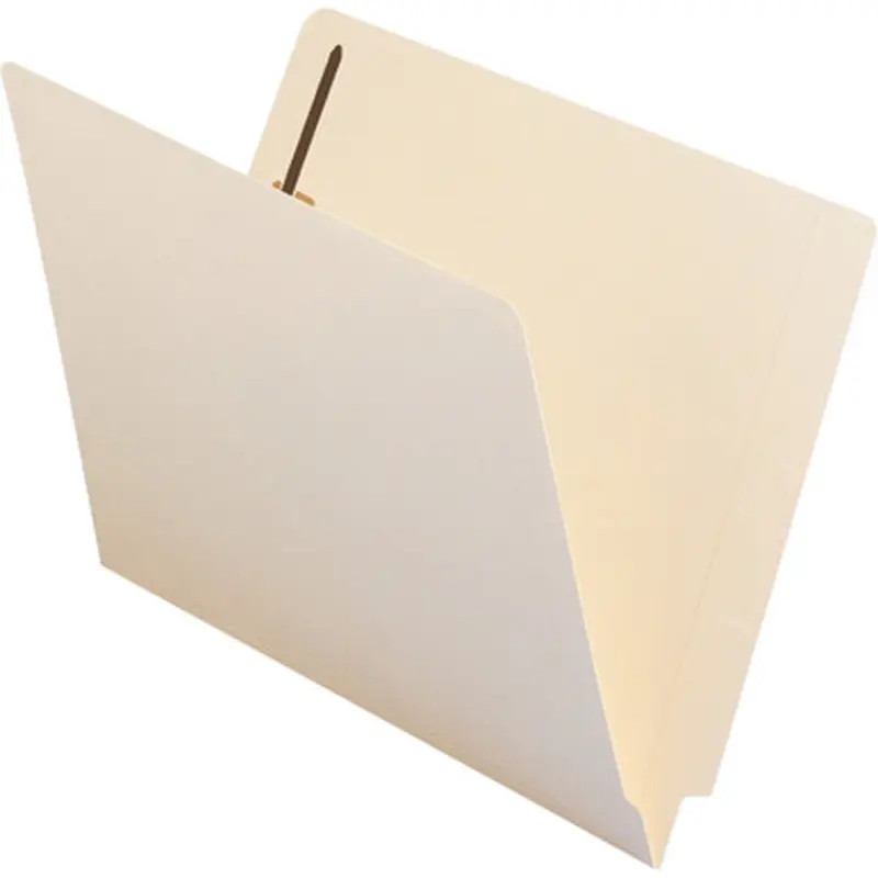 Smead 34215 Fastener File Folders with Shelf-Master Reinforced Tab