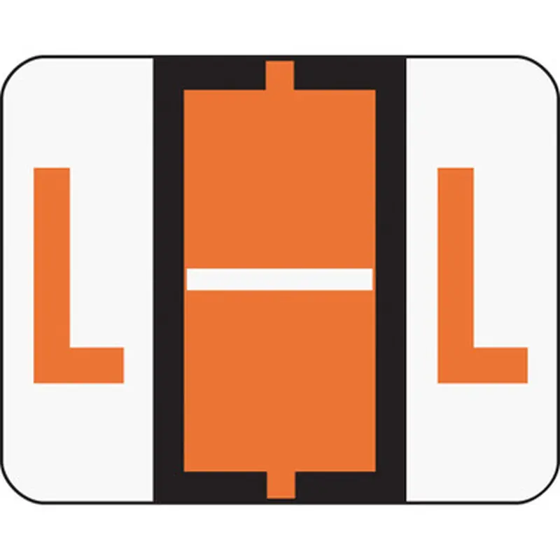 Smead 67082 BCCR Bar-Style Color-Coded Labels