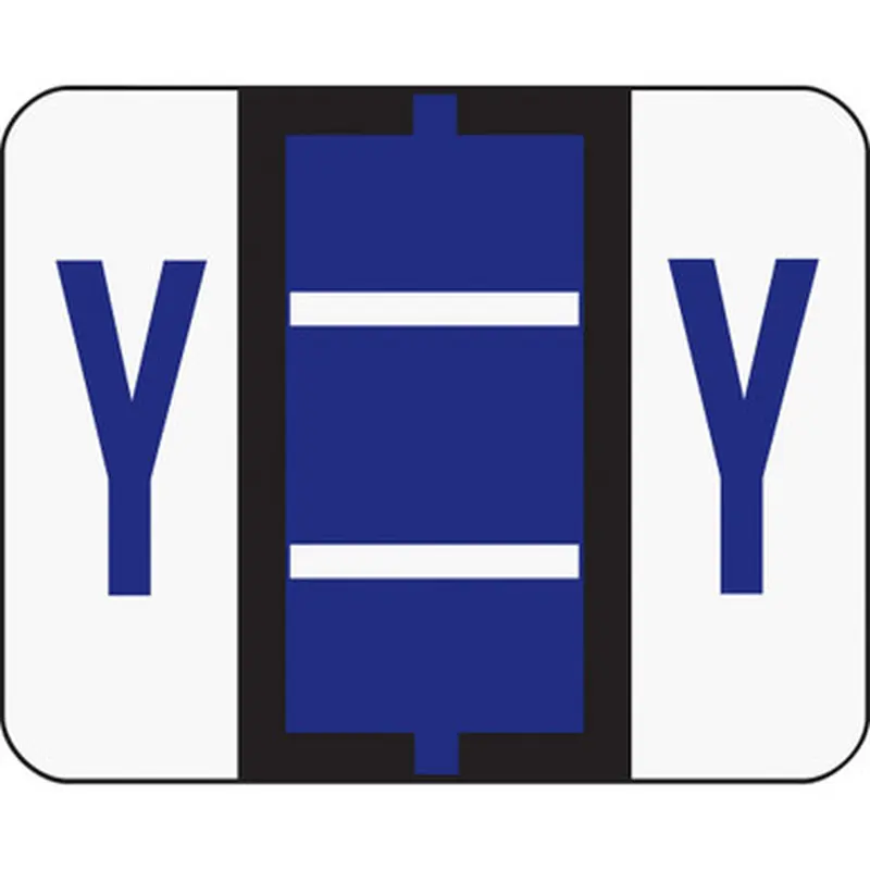 Smead 67095 BCCR Bar-Style Color-Coded Labels