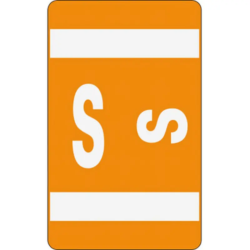 Smead 67189 AlphaZ ACCS Color-Coded Labels