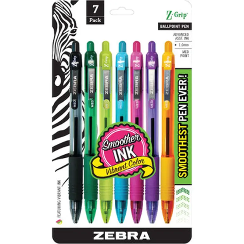 Zebra Pen 22276 Z-Grip Retractable Ballpoint Pens