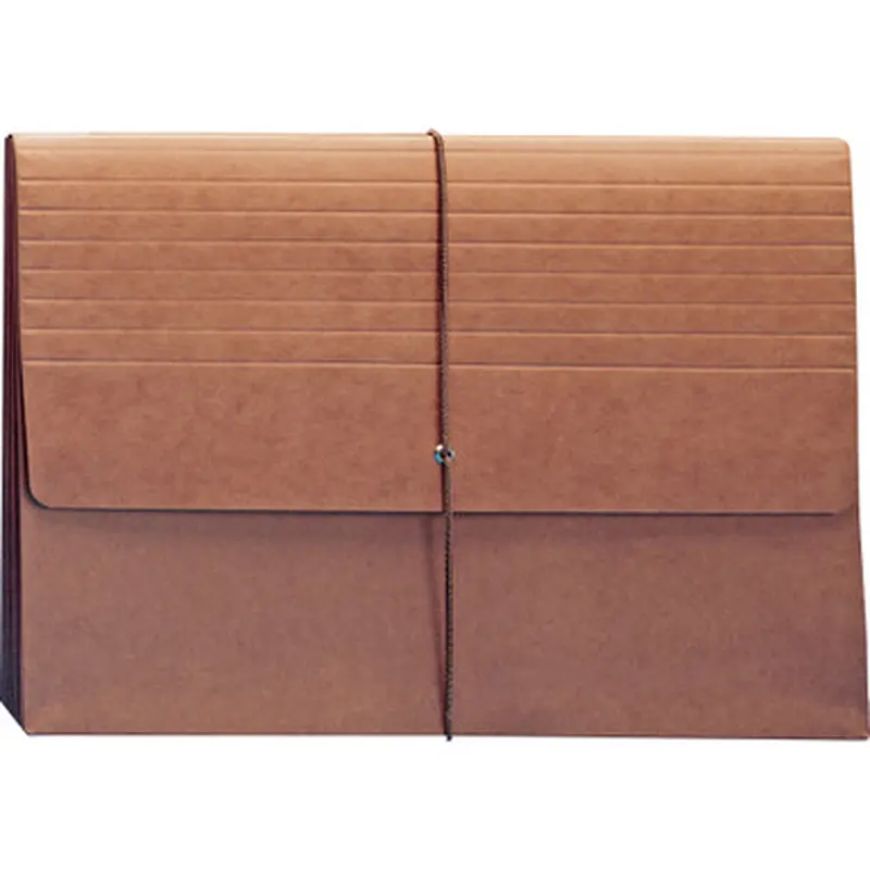 Smead 71189 Extra-Wide Expanding Wallets with Flap and Cord Closure