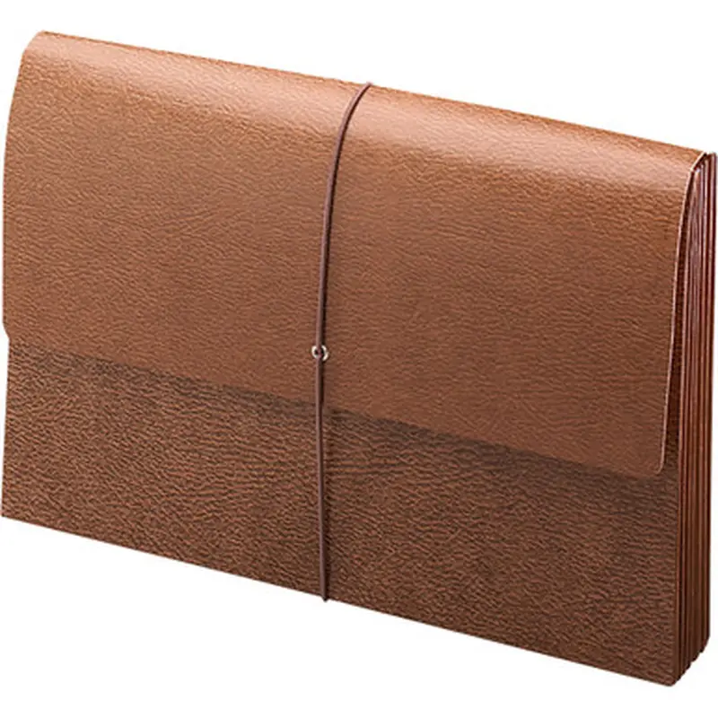 Smead 71376 Expanding Wallets with Flap and Cord Closure