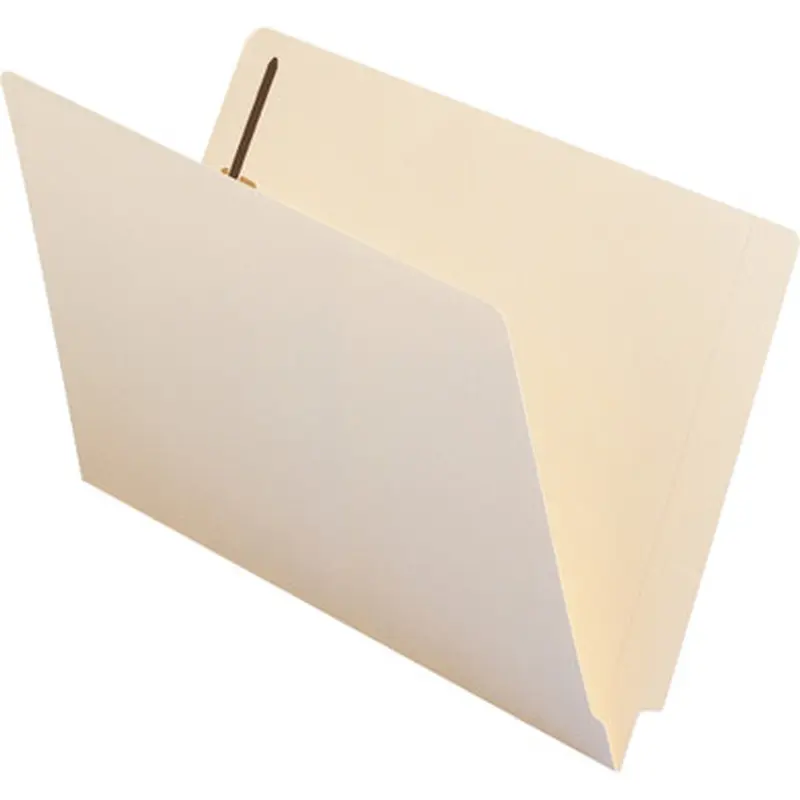 Smead 37115 Fastener File Folders with Shelf-Master Reinforced Tab