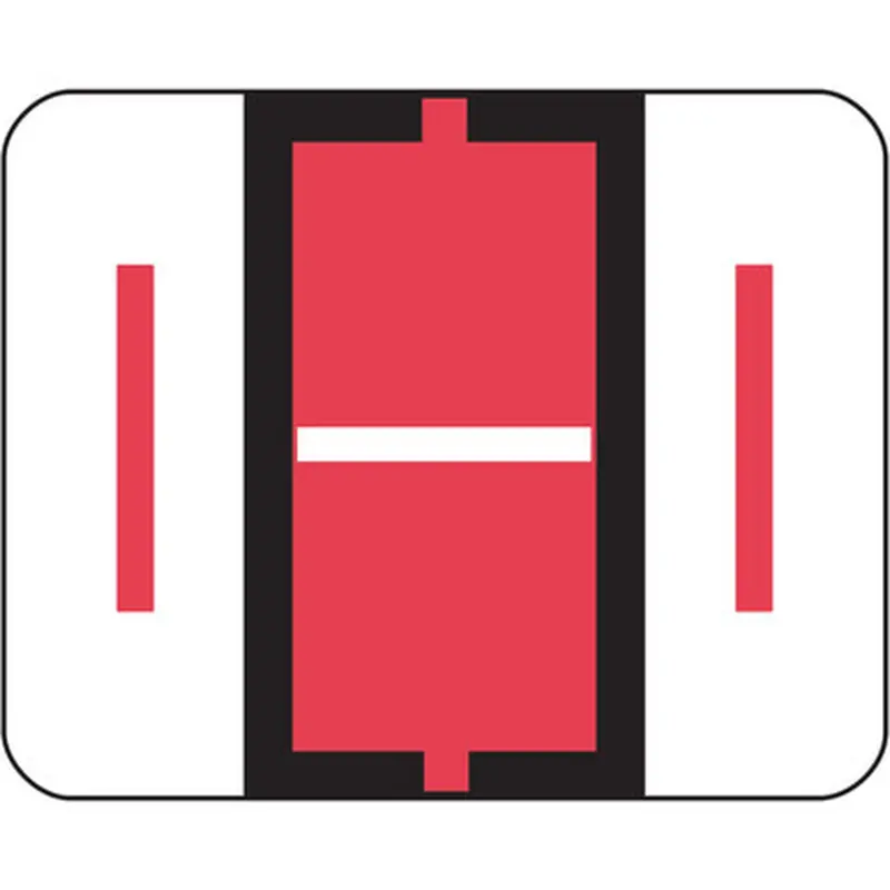 Smead 67079 BCCR Bar-Style Color-Coded Labels