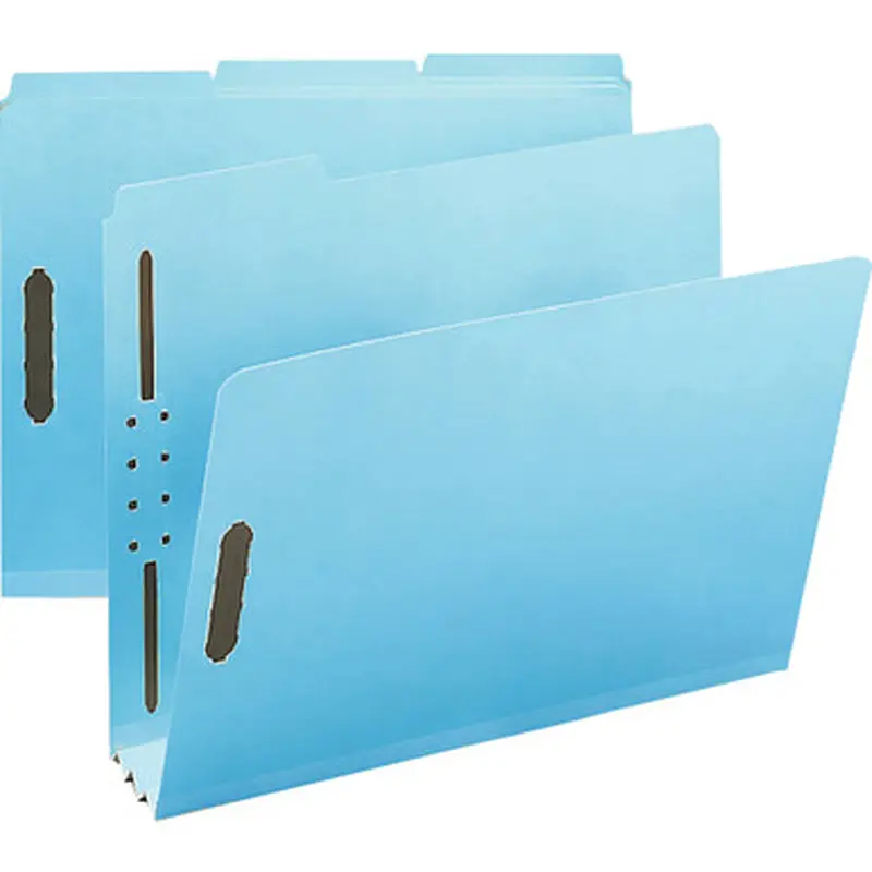 Smead 15002 100% Recycled Fastener File Folders