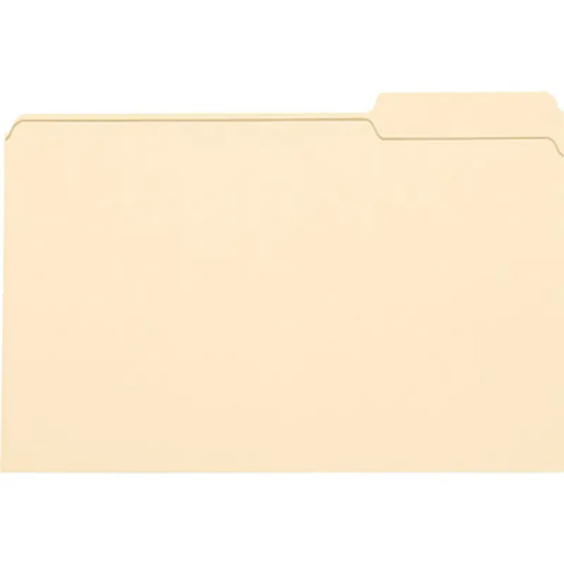 Smead 15333 File Folders with Single-Ply Tab