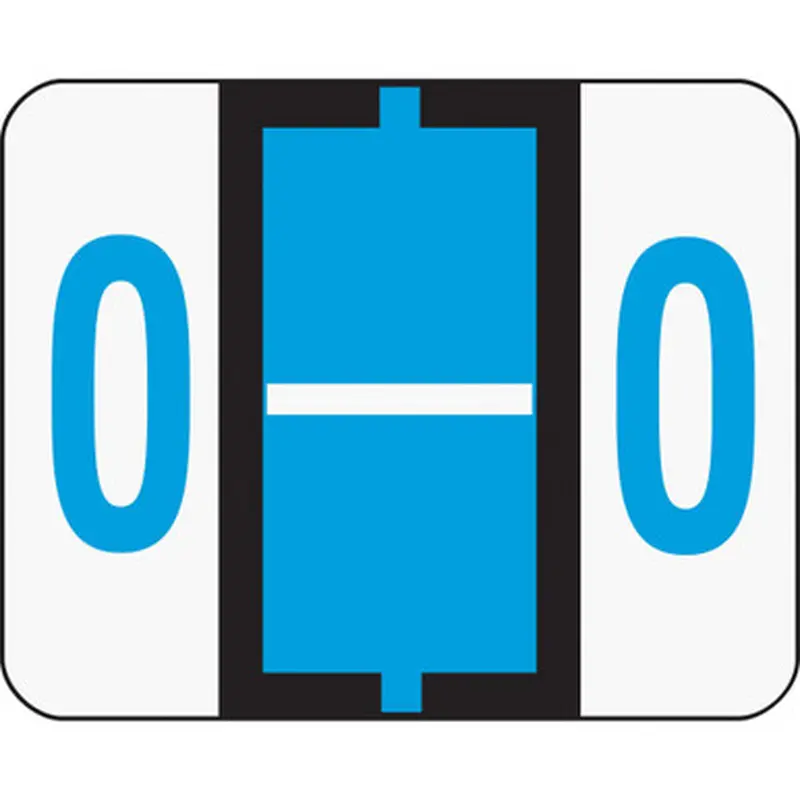 Smead 67085 BCCR Bar-Style Color-Coded Labels