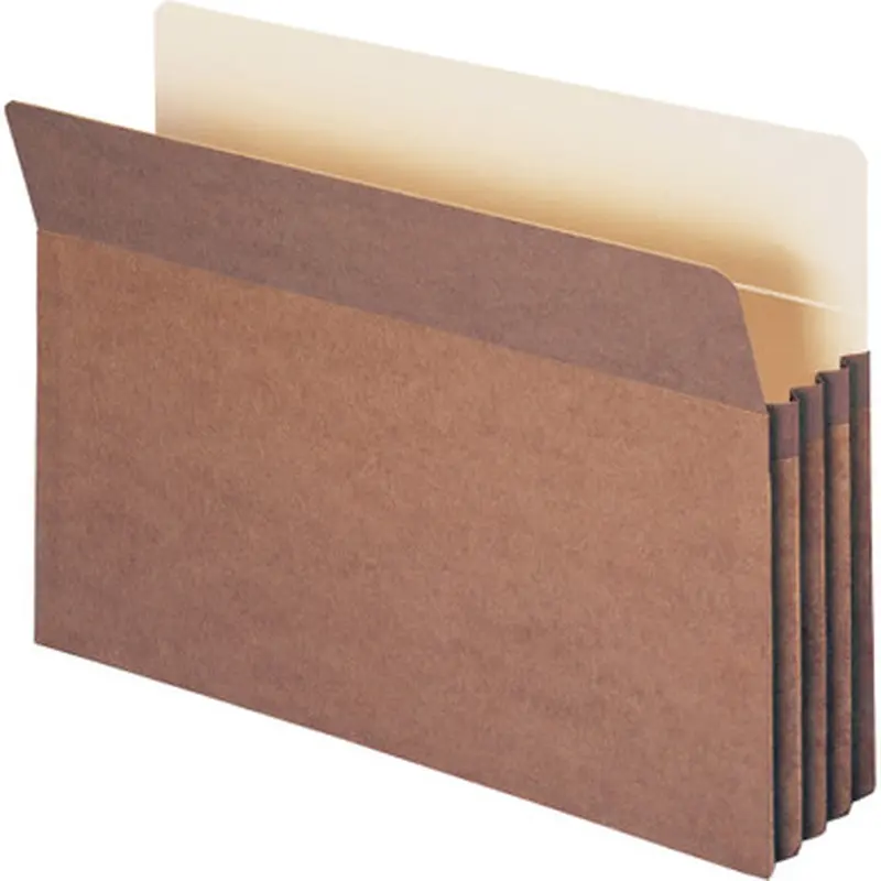 Smead 74805 File Pockets with Straight-Cut Tab