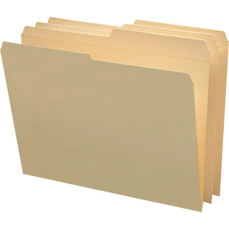 Smead 10326 File Folders with Reinforced Tab