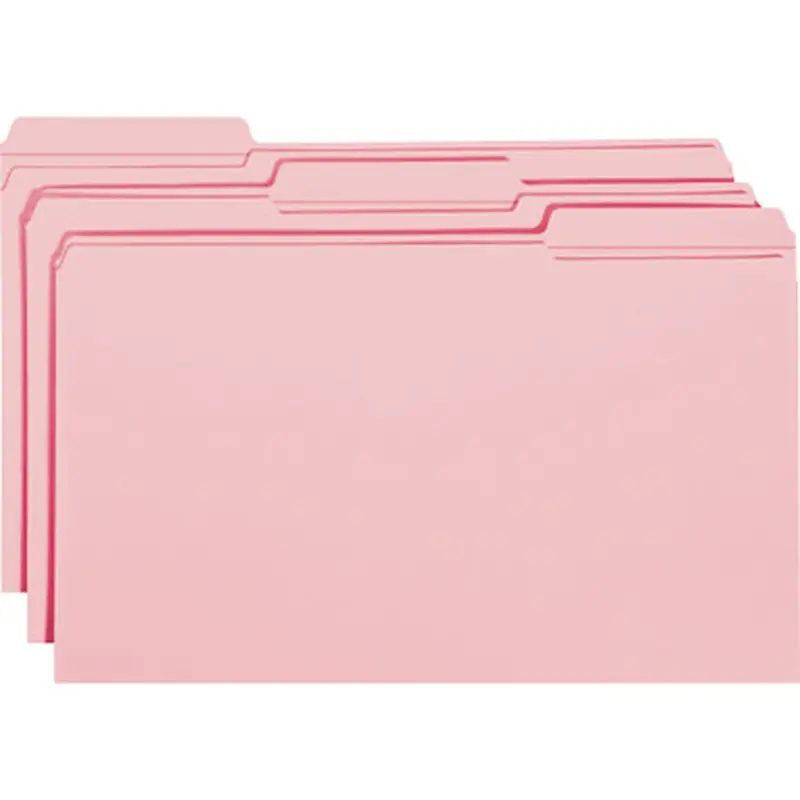 Smead 17634 File Folders with Reinforced Tab