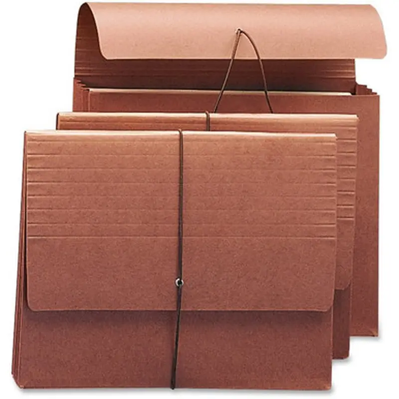 Smead 71105 Wallet with Flap and Cord Closure