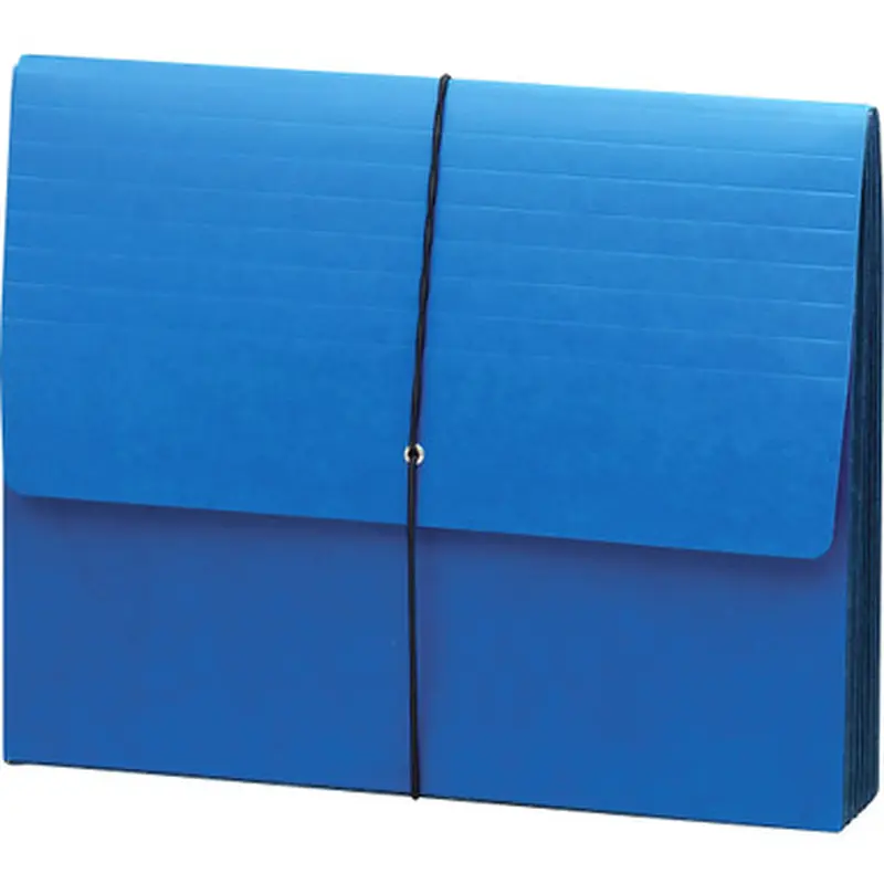 Smead 71122 Extra-Wide Expanding Wallets with Flap and Cord Closure