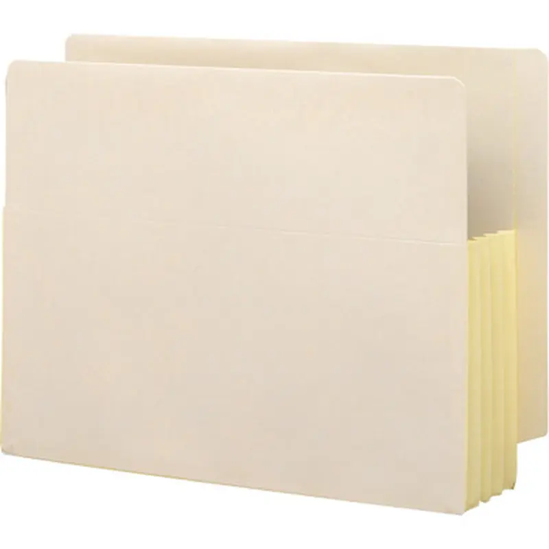 Smead 75164 End Tab File Pockets - Reinforced Straight-Cut Tab