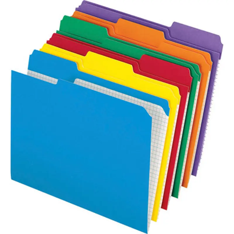 Pendaflex R152 1/3 ASST Color Reinforced Top File Folders