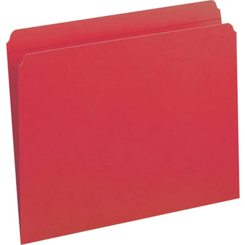 Smead 12710 File Folders with Reinforced Tab