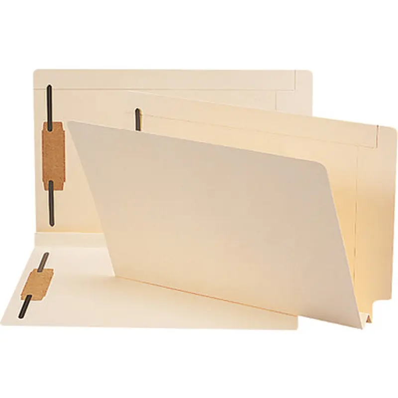 Smead 37276 Fastener File Folders with Reinforced Tab