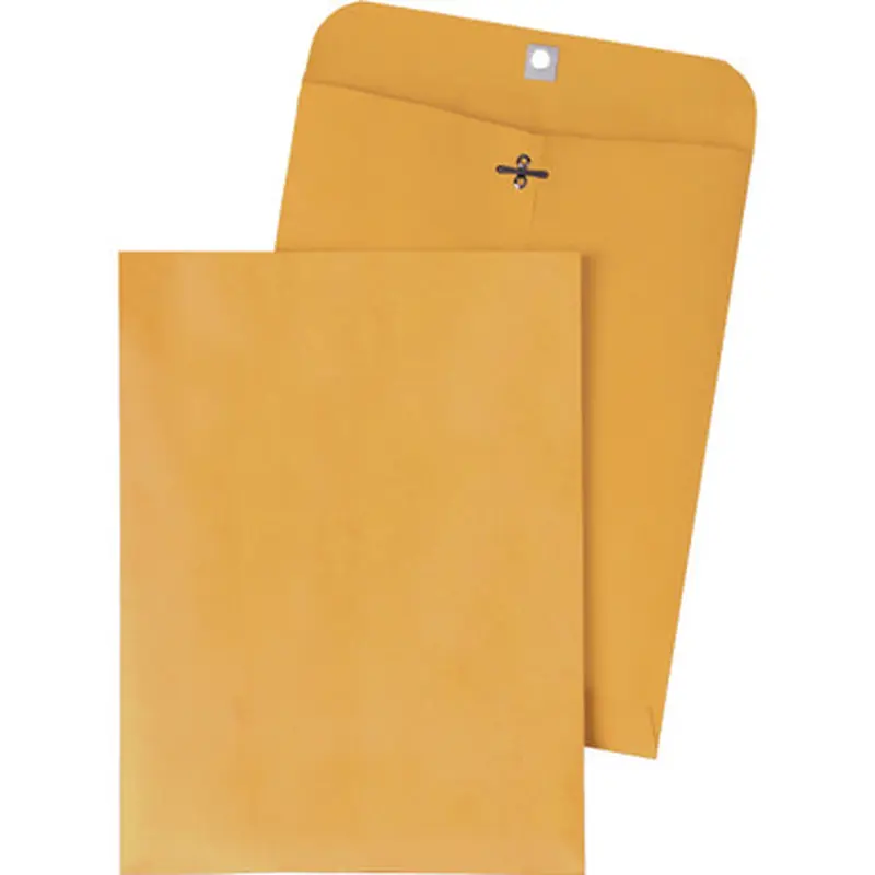 Quality Park 37905 Gummed Kraft Clasp Envelopes