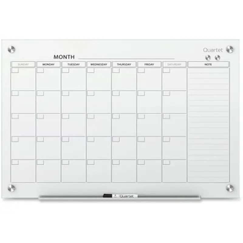 Quartet GC3624F Infinity Dry-Erase Calendar Board