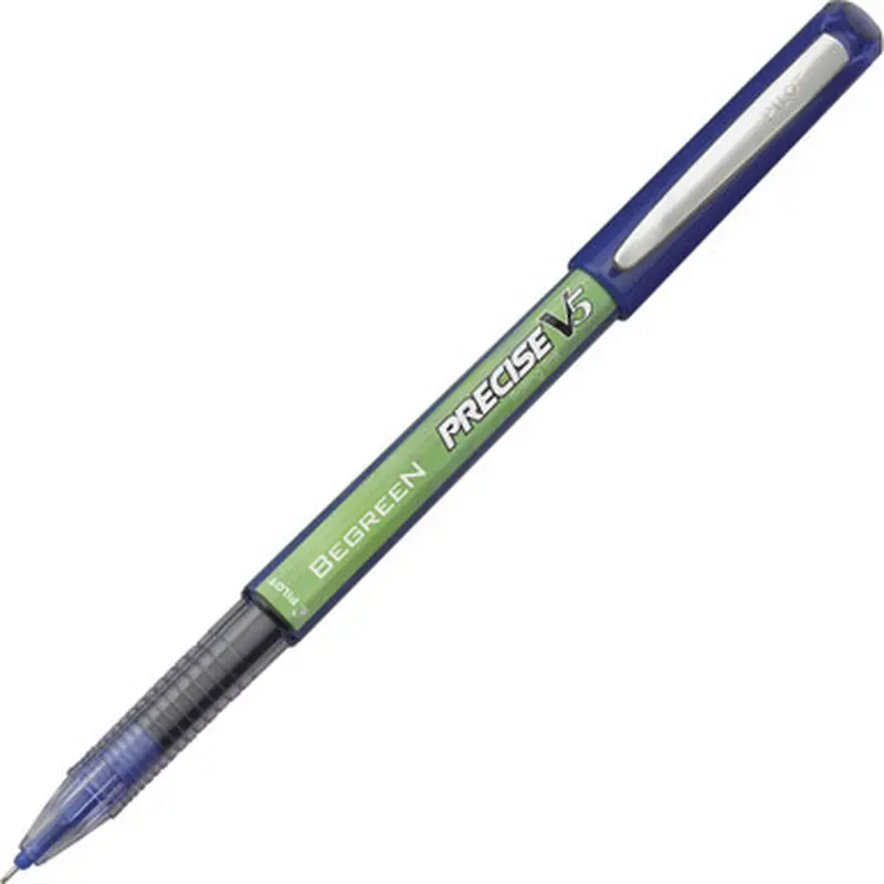 Pilot 26301 Precise BeGreen V5 Extra-Fine Rolling Ball Pens