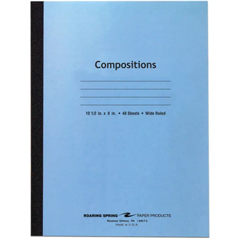 Roaring Spring 77501 Wide Ruled Flexible Cover Composition Book