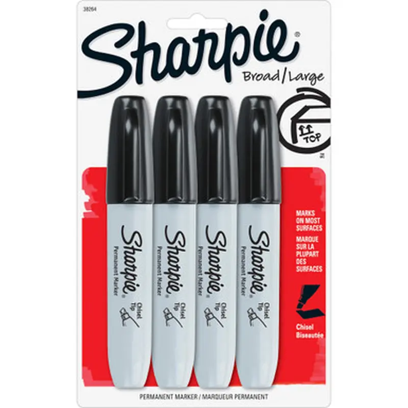 Sharpie 38264PP Chisel Tip Permanent Marker