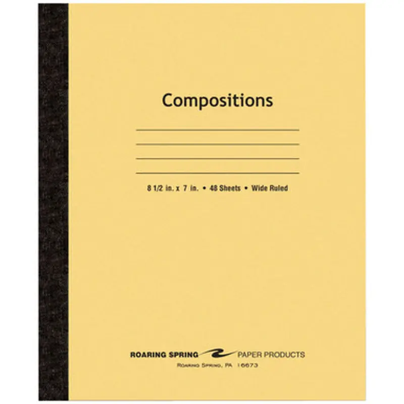 Roaring Spring 77308 Wide Ruled Flexible Cover Composition Book