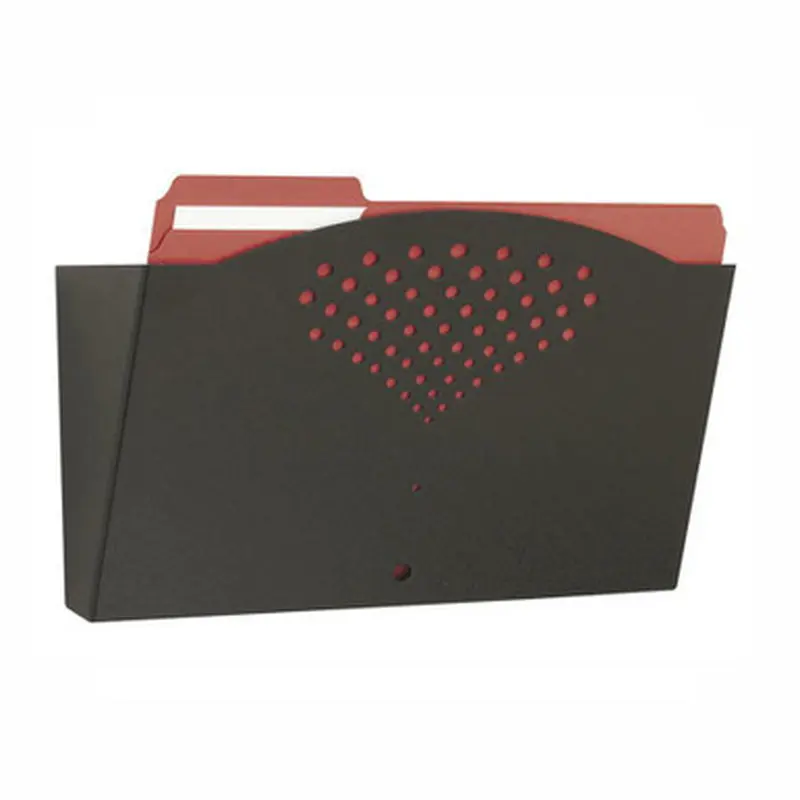 Safco 3171BL Single Steel Wall Pocket