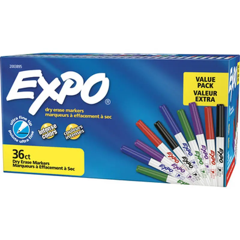EXPO 2003895 Low-Odor Dry-erase Markers
