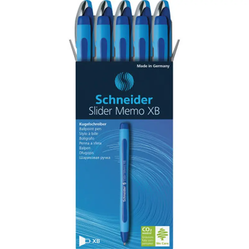 Schneider 150203 Slider Memo XB Ballpoint Pen