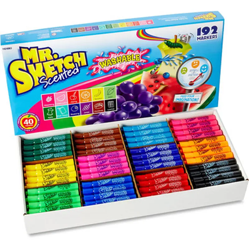 Mr. Sketch 1924063 Scented Washable Markers