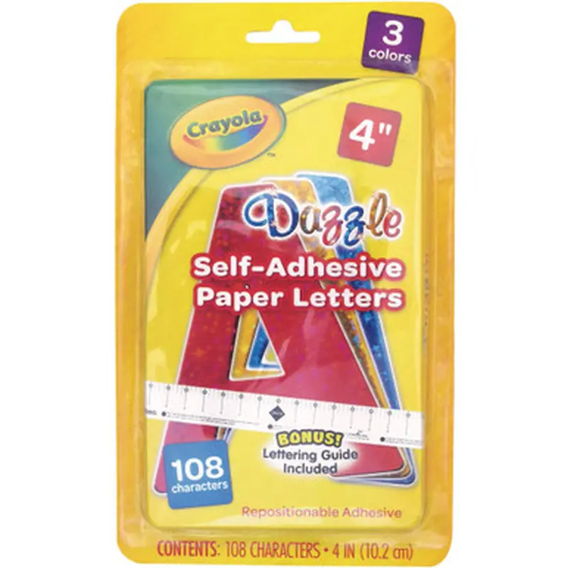 Pacon P1648CRA Self-adhesive Paper Letters